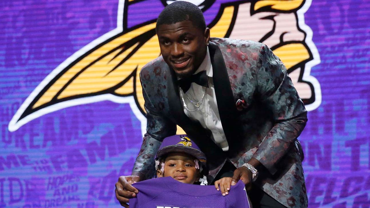 Laquon Treadwell's daughter steals the show at NFL Draft