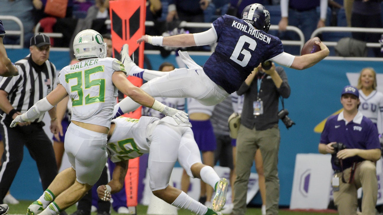 TCU ties record for largest bowl comeback in 3OT Alamo win vs. Oregon