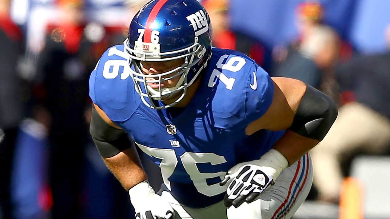 Veteran Giants guard Chris Snee decides to retire after 10-year career