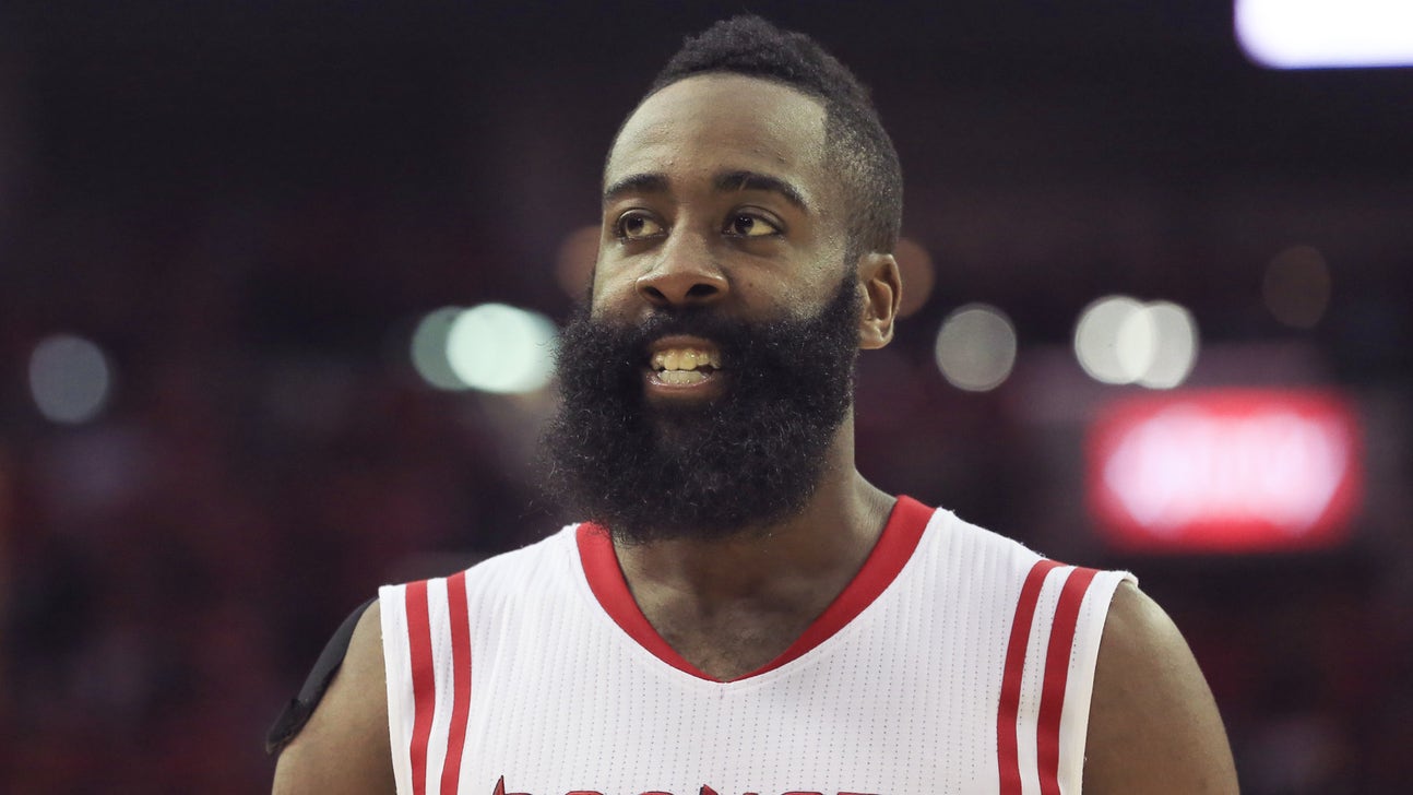 James Harden photobombs Kanye West while celebrating birthday