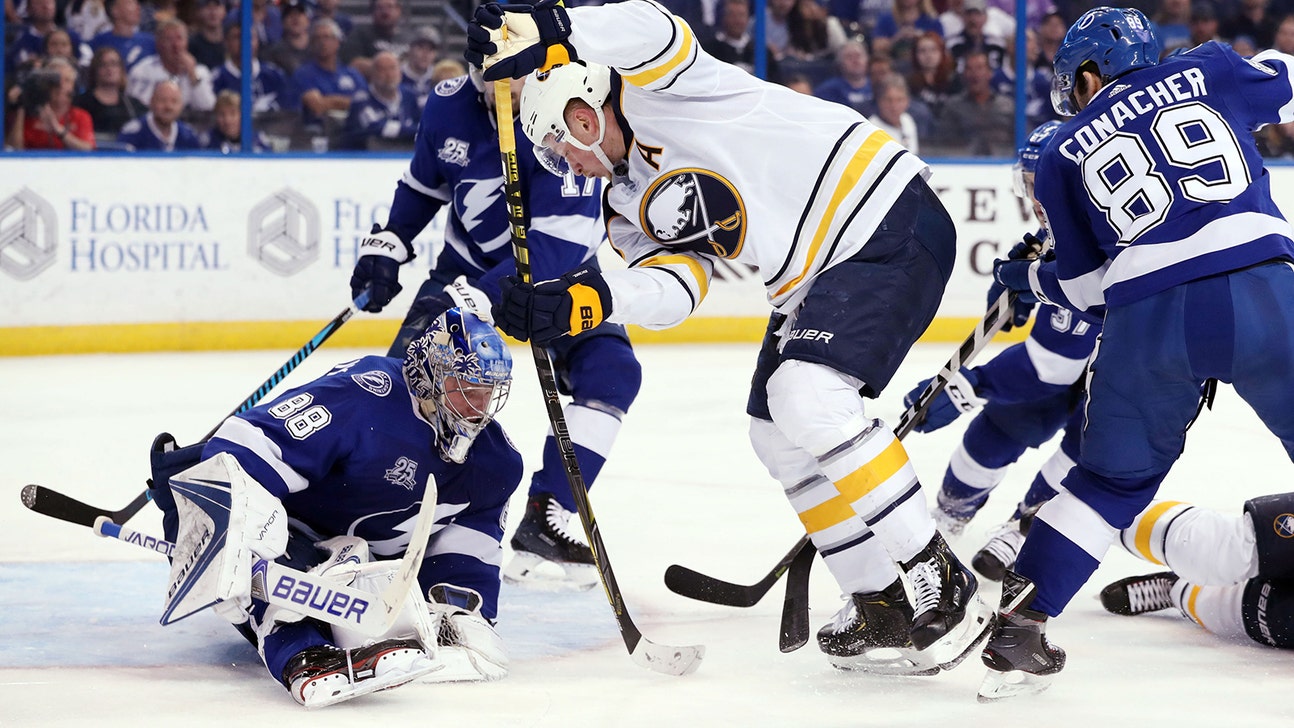 Nikita Kucherov reaches 100 points as Lightning rally past Sabres