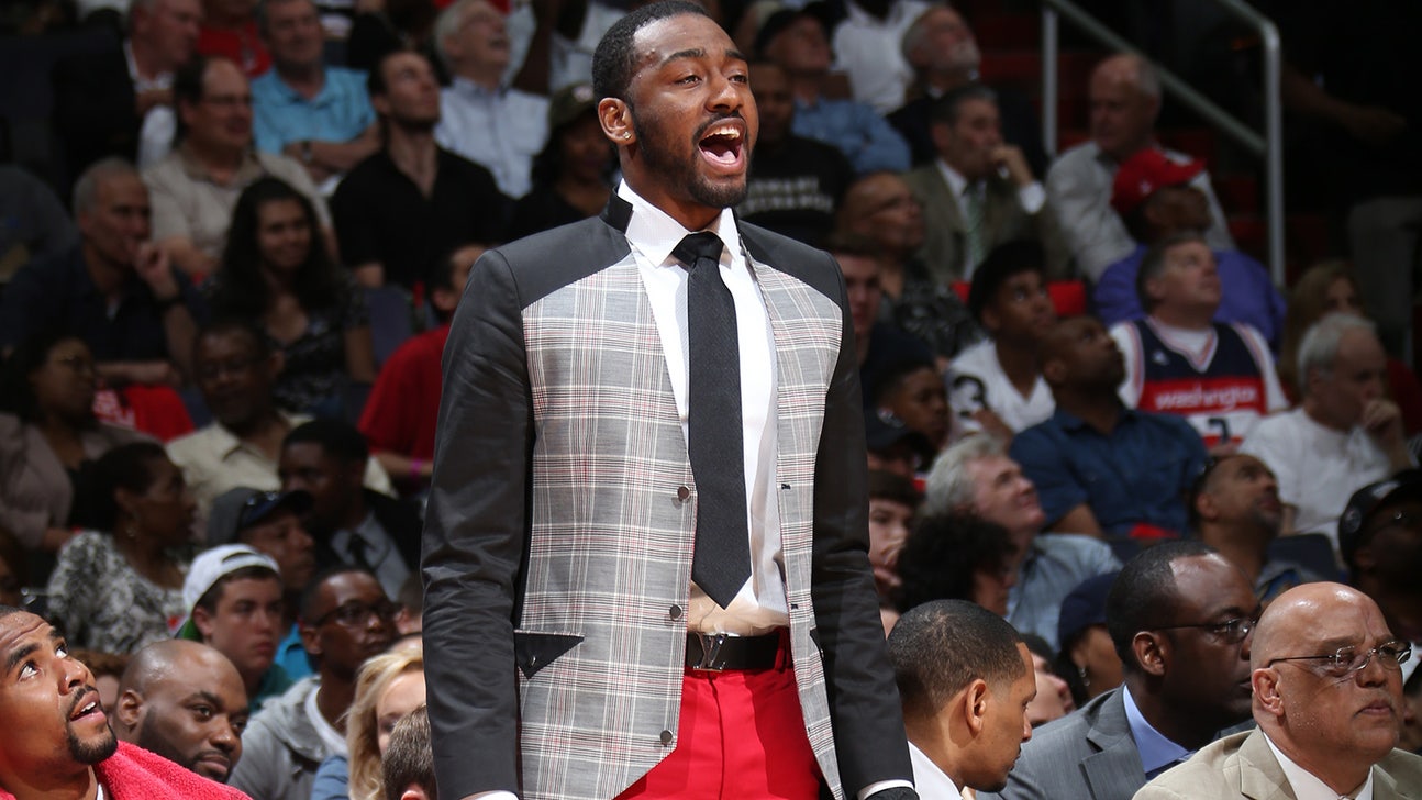 John Wall explodes to the rim for another incredible dunk
