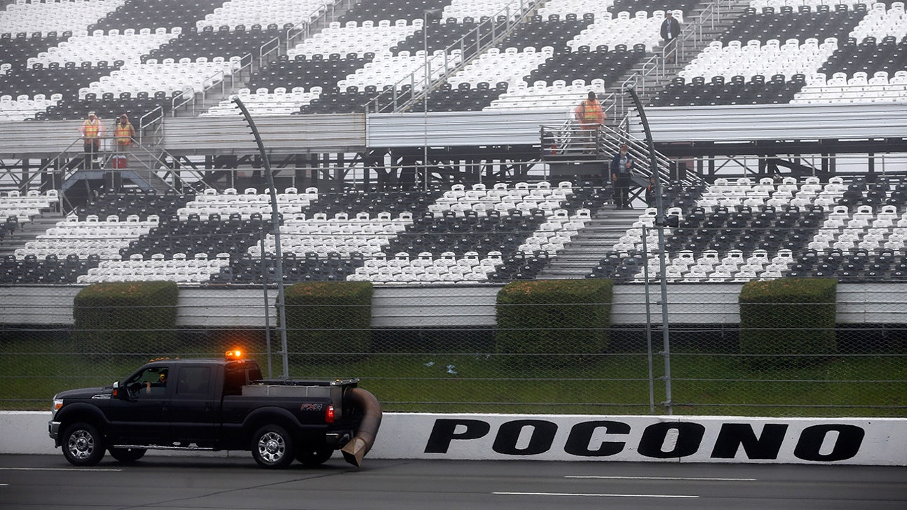 Weather update for today's Pennsylvania 400 at Pocono