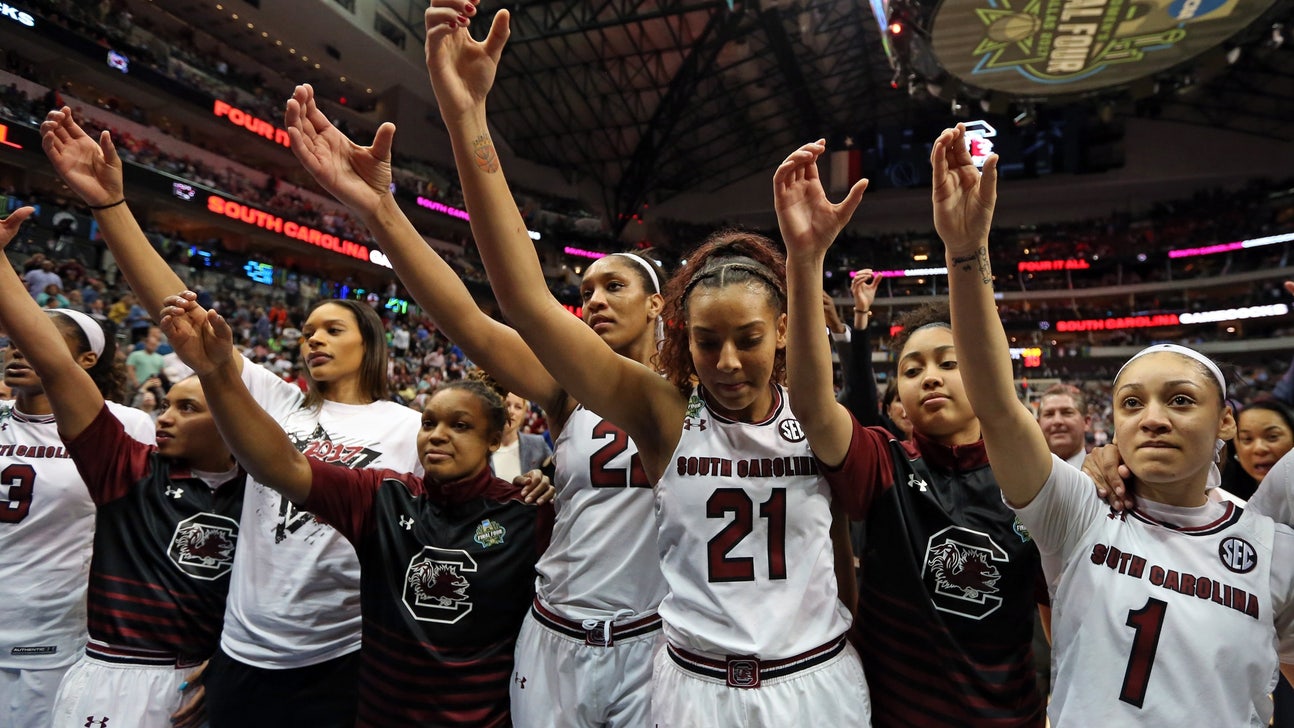 South Carolina women beat Stanford 62-53 in Final Four