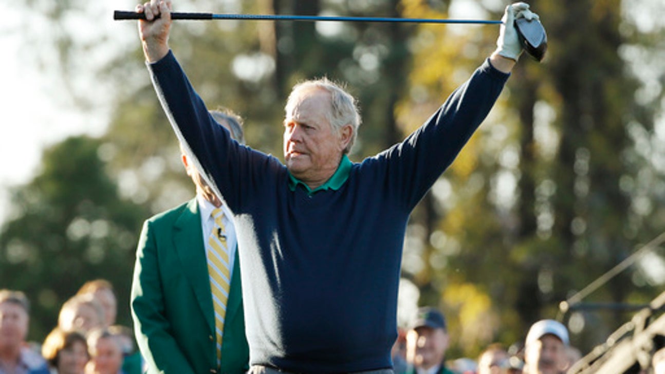 Masters begins with ceremonial tee shows by Nicklaus, Player
