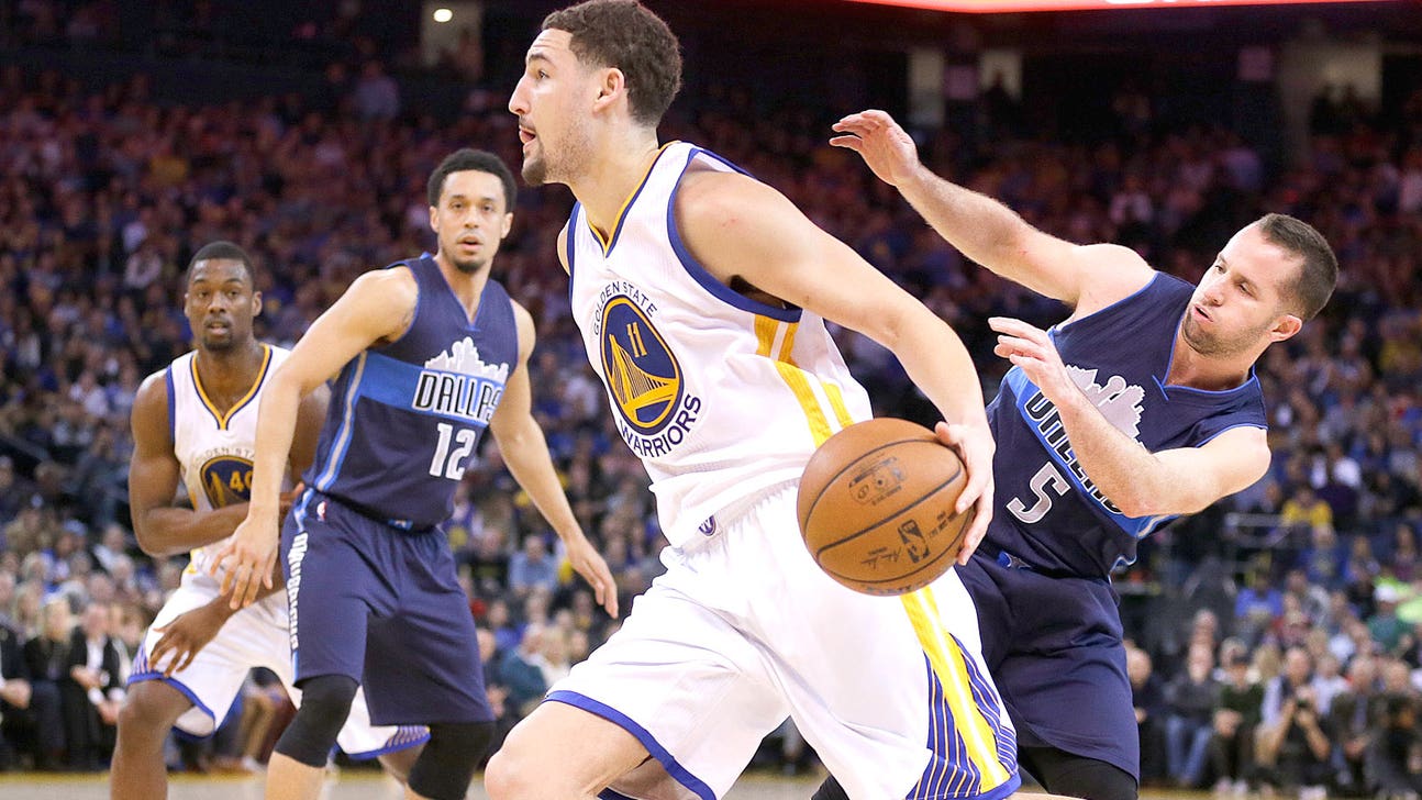 Klay Thompson's season-high 45 lead Warriors past Mavs