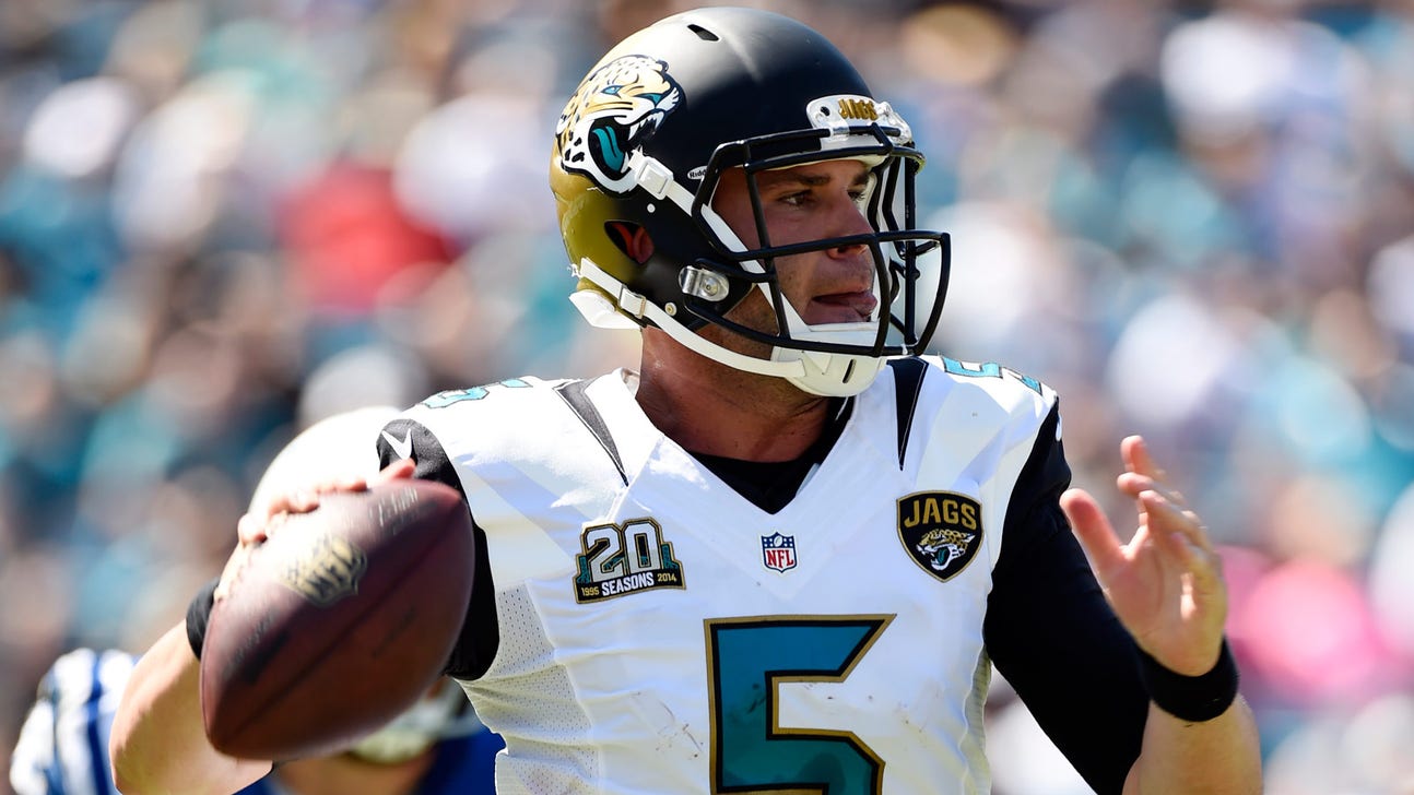 Change of plans: Jaguars decide time is now for Blake Bortles