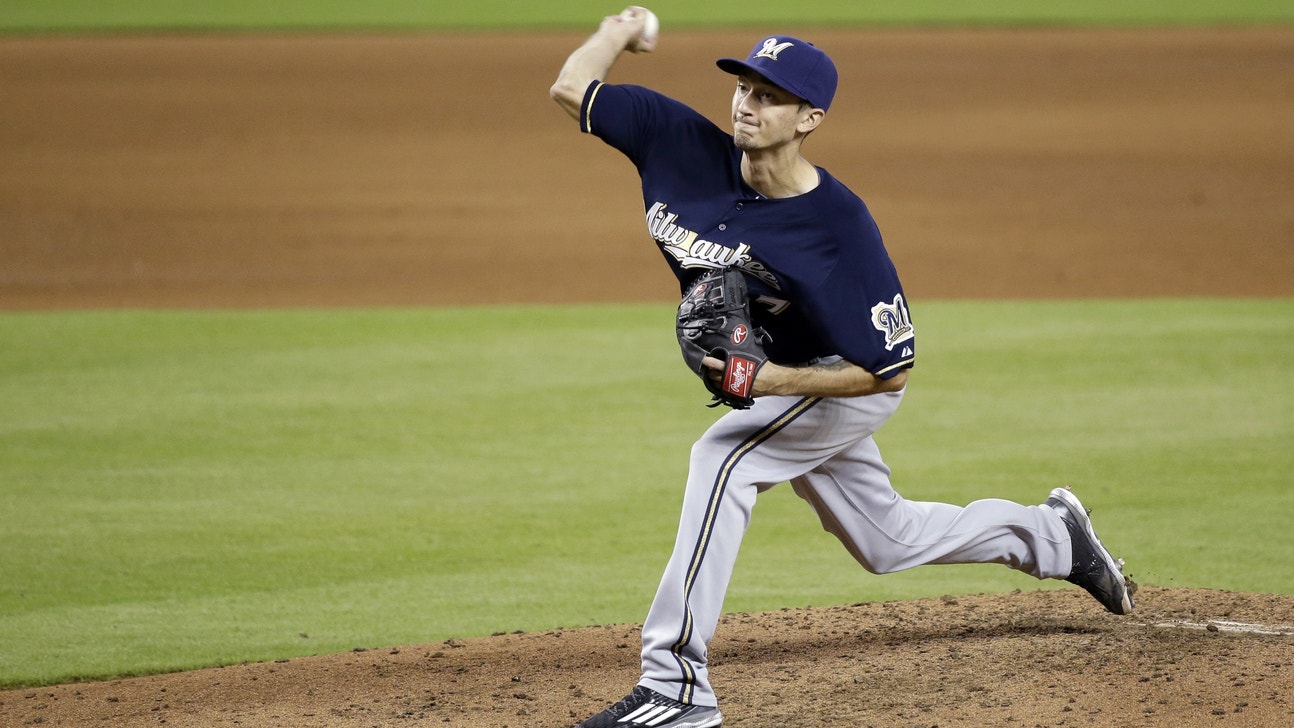 Brewers fall 7-3 after big eighth inning for Angels