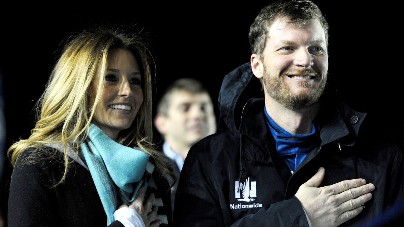 Dale Jr. gets new dog - who makes himself at home in Truex's bus