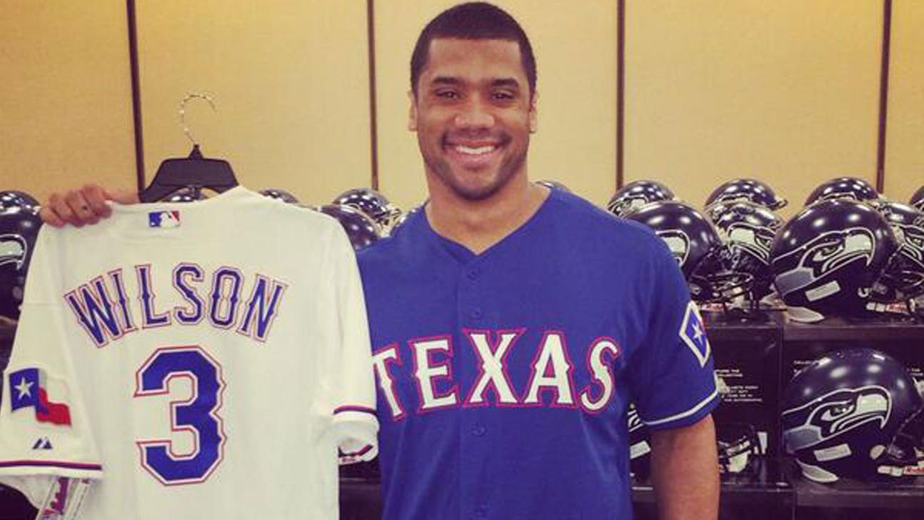 Rangers to sell Russell Wilson jerseys, T-shirts