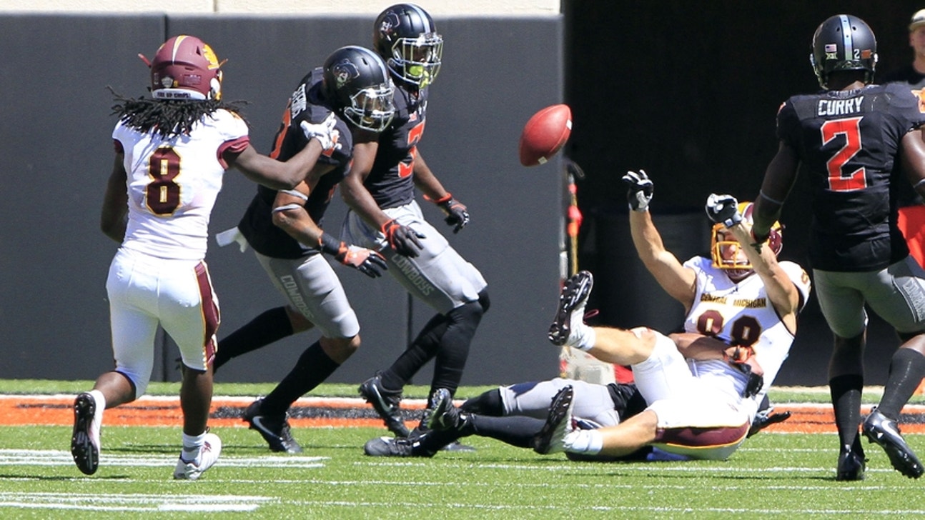 Officials suspended for Central Michigan-Oklahoma State debacle