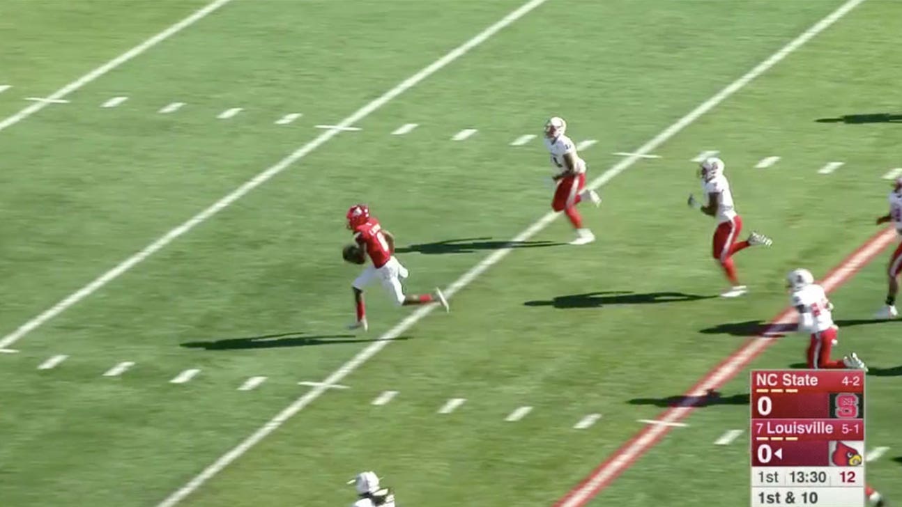 Watch: Lamar Jackson leads Louisville against NC State
