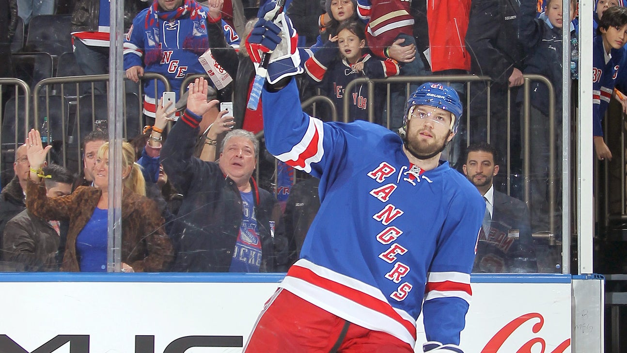 Rangers' Nash awarded hat trick day after game ends