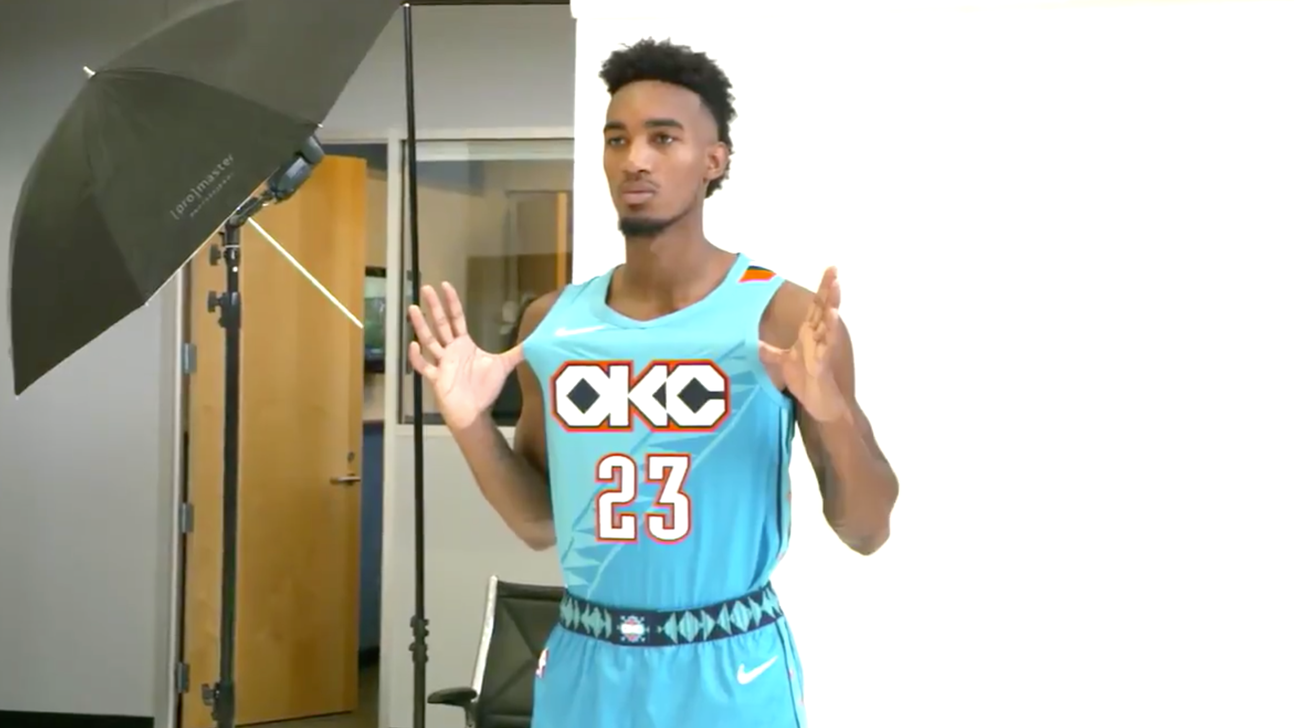Go behind-the-scenes on the design of the Oklahoma City Thunder's amazing new City Edition Nike jersey