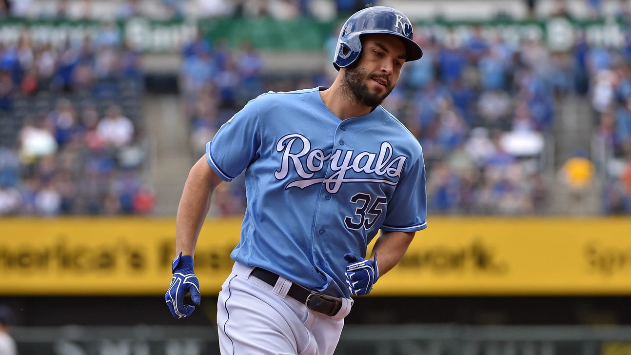 Hosmer homer, Dyson triple help Royals beat Red Sox 3-2