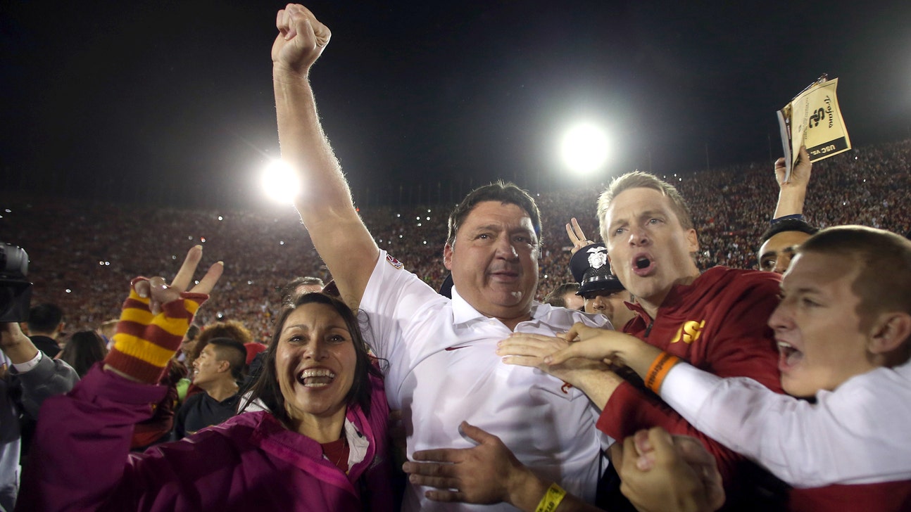 Ed Orgeron: USC is still 'the best place in the world' to play, coach