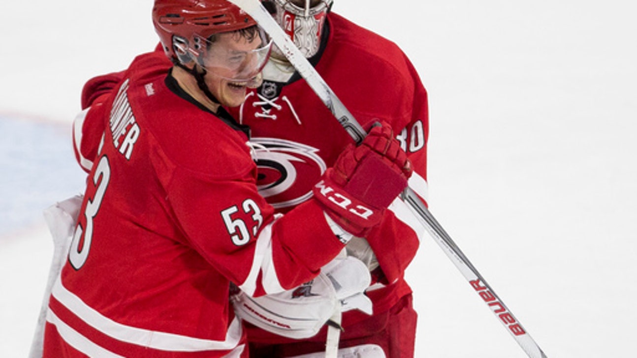 Skinner forces OT with 0.2 left, Hurricanes top Sens in shootout