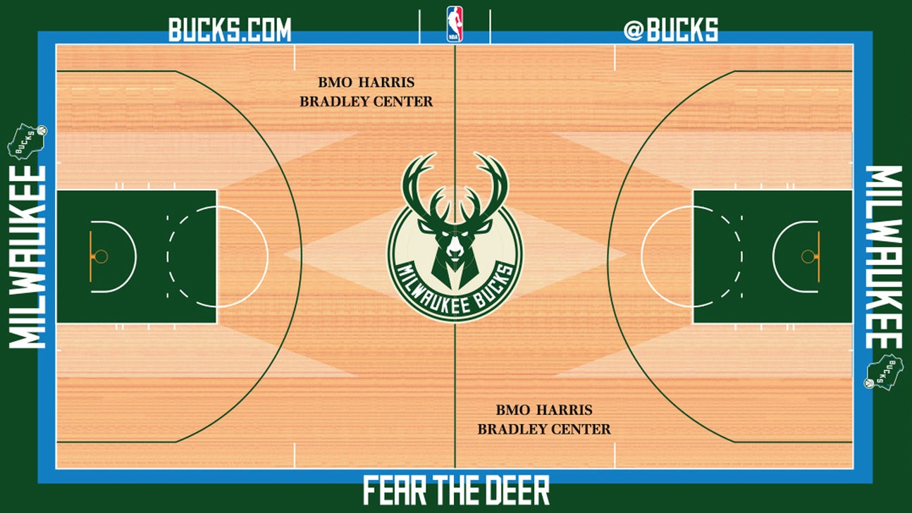 Bucks unveil new court design as rebranding continues