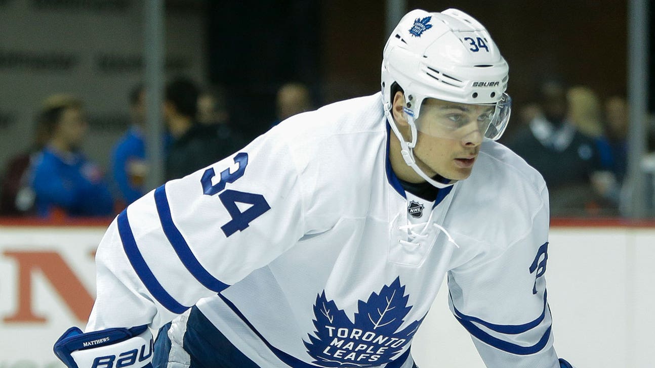 Auston Matthews navigating first scoring slump with Maple Leafs