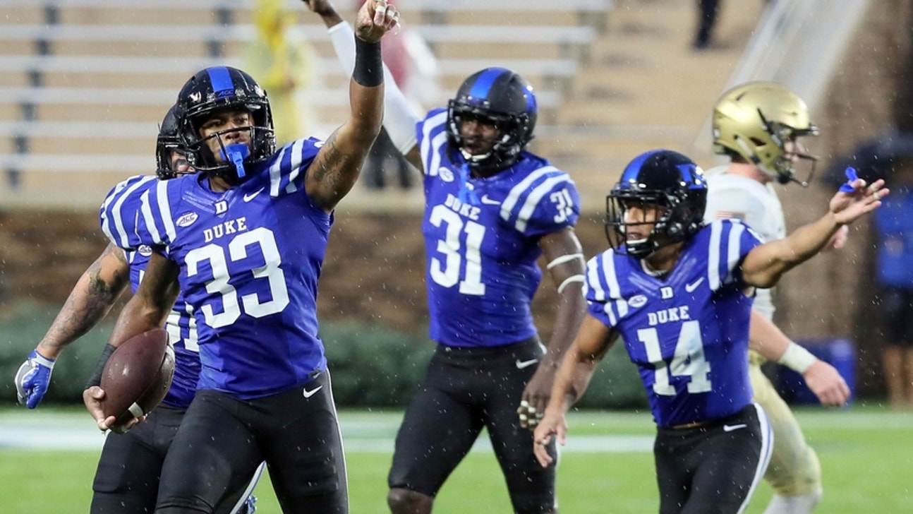 Duke Defensive Back Receives ACC Football Player of the Week Honors