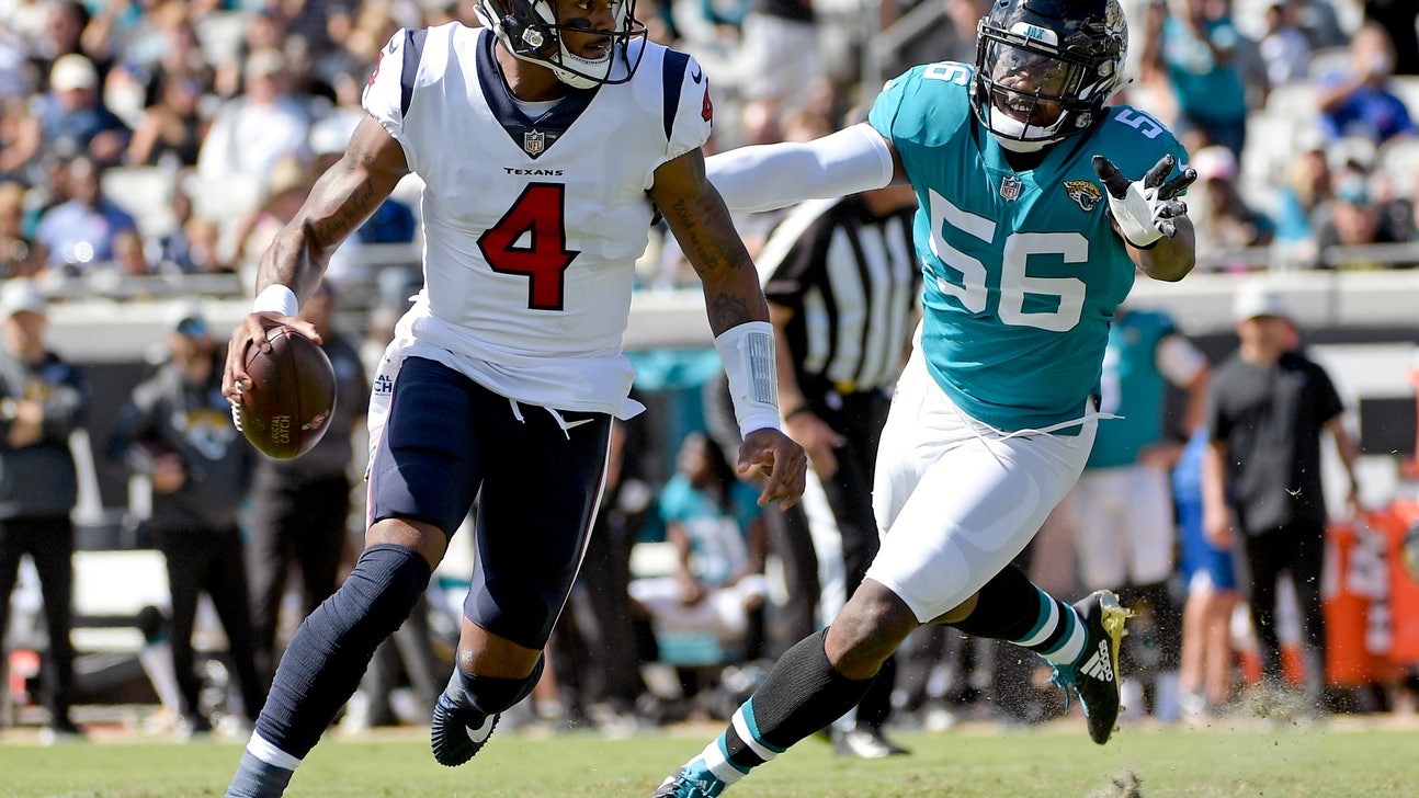 Texans take advantage of Bortles' miscues, beat Jaguars 20-7