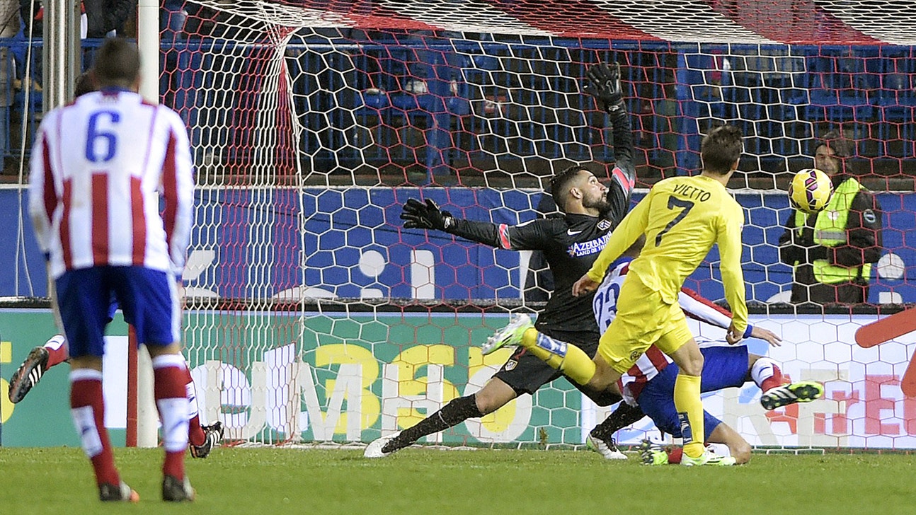 Atletico Madrid lose ground in La Liga title race after falling to Villarreal