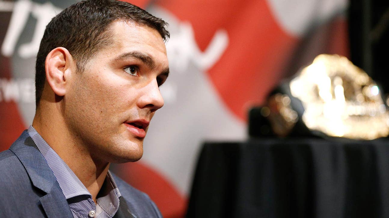 UFC champ Chris Weidman 'blessed' by inspirational 6-year-old, who was born without legs