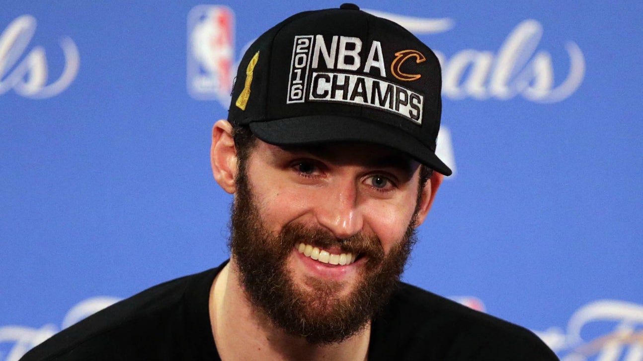 Tyronn Lue on Kevin Love's future in Cleveland: 'Oh, he's going to be here'