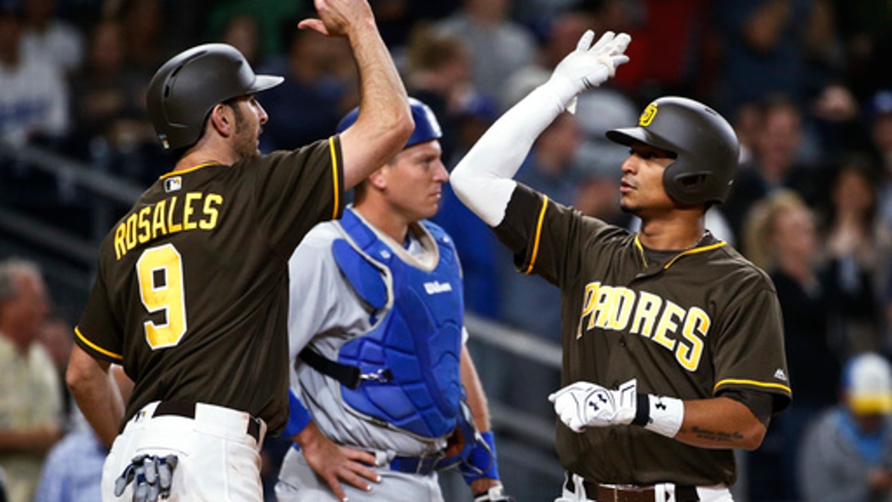 Upton homers in ninth to lead Padres past Dodgers 7-6
