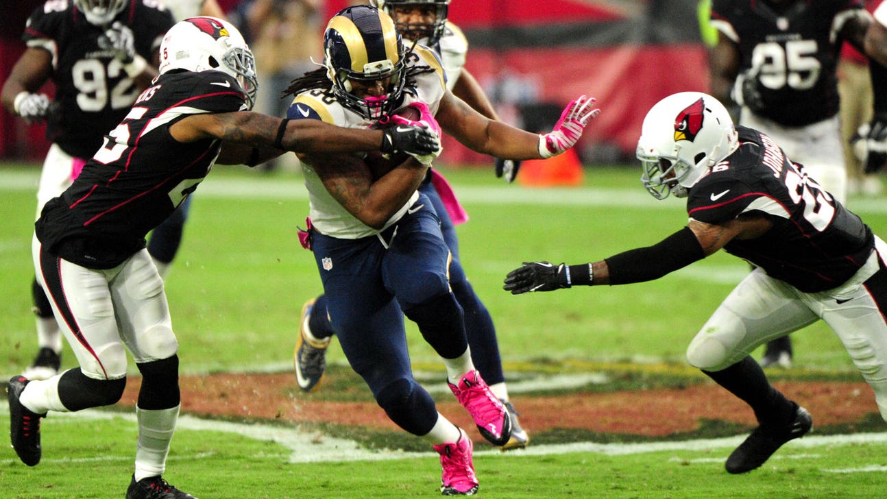 Rams' Gurley scoffs at idea of hitting rookie wall: 'I'm good'