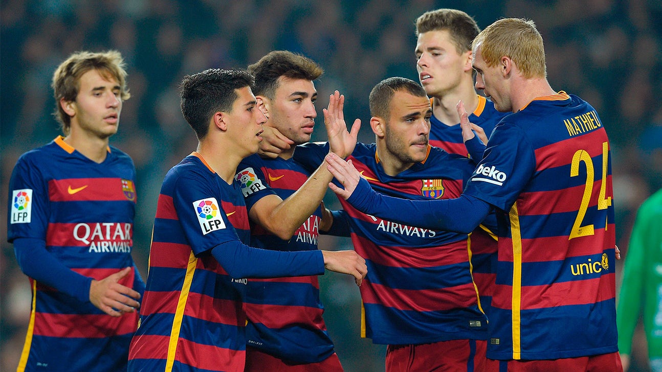 Sandro hits hat trick as Barcelona rout Villanovense