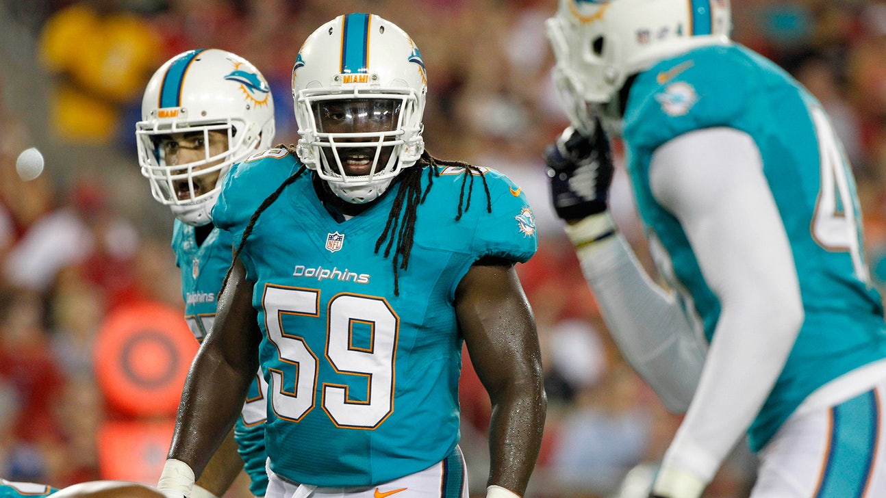 Dolphins linebacker Dannell Ellerbe out for season with hip injury