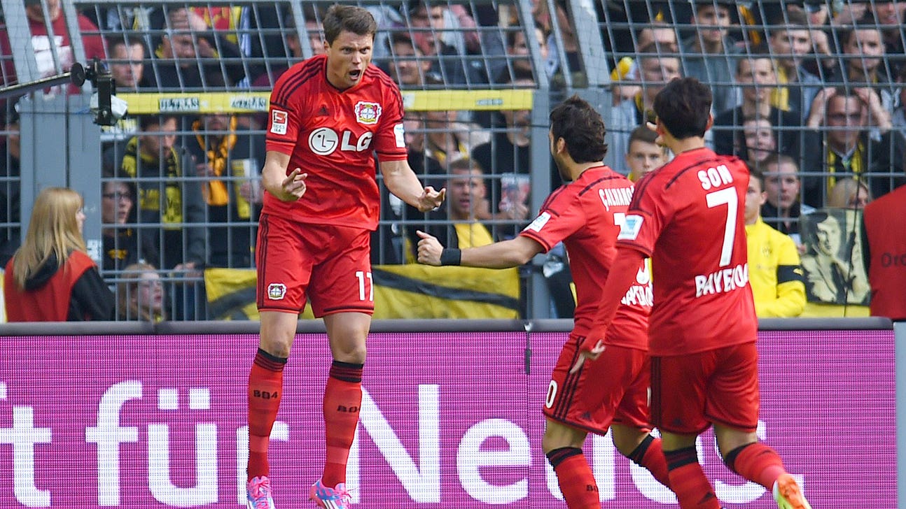 Bellarabi scores fastest goal in Bundesliga history as Bayer top Dortmund