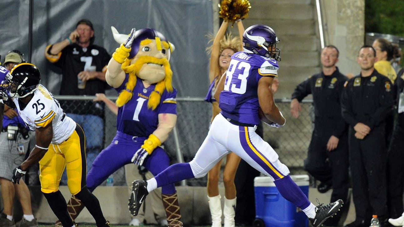 Vikings start preseason with win over Steelers in Hall of Fame Game