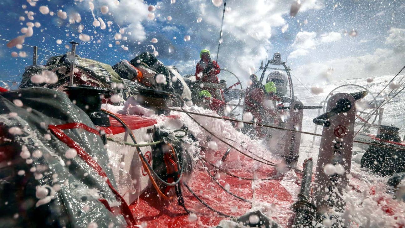 Iceberg forces detour in fifth leg of nine-month Volvo Ocean Race