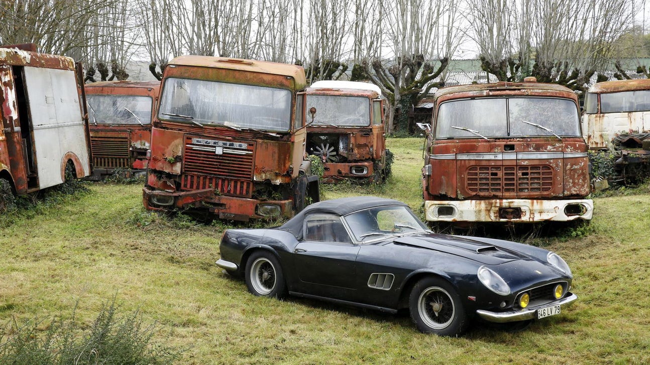 Barn-find collection heads to auction at Retromobile