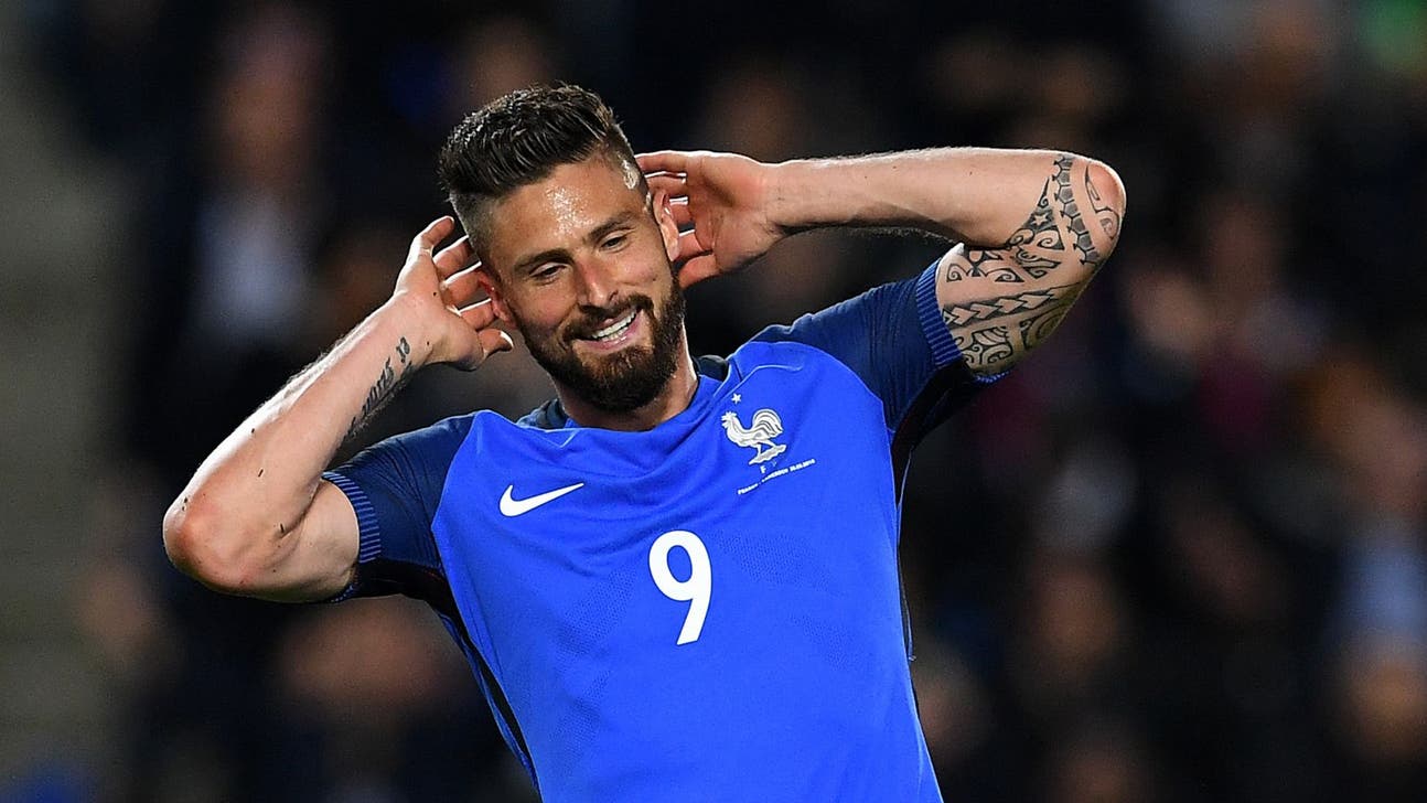 Deschamps believes Giroud boos were unfair in Cameroon win