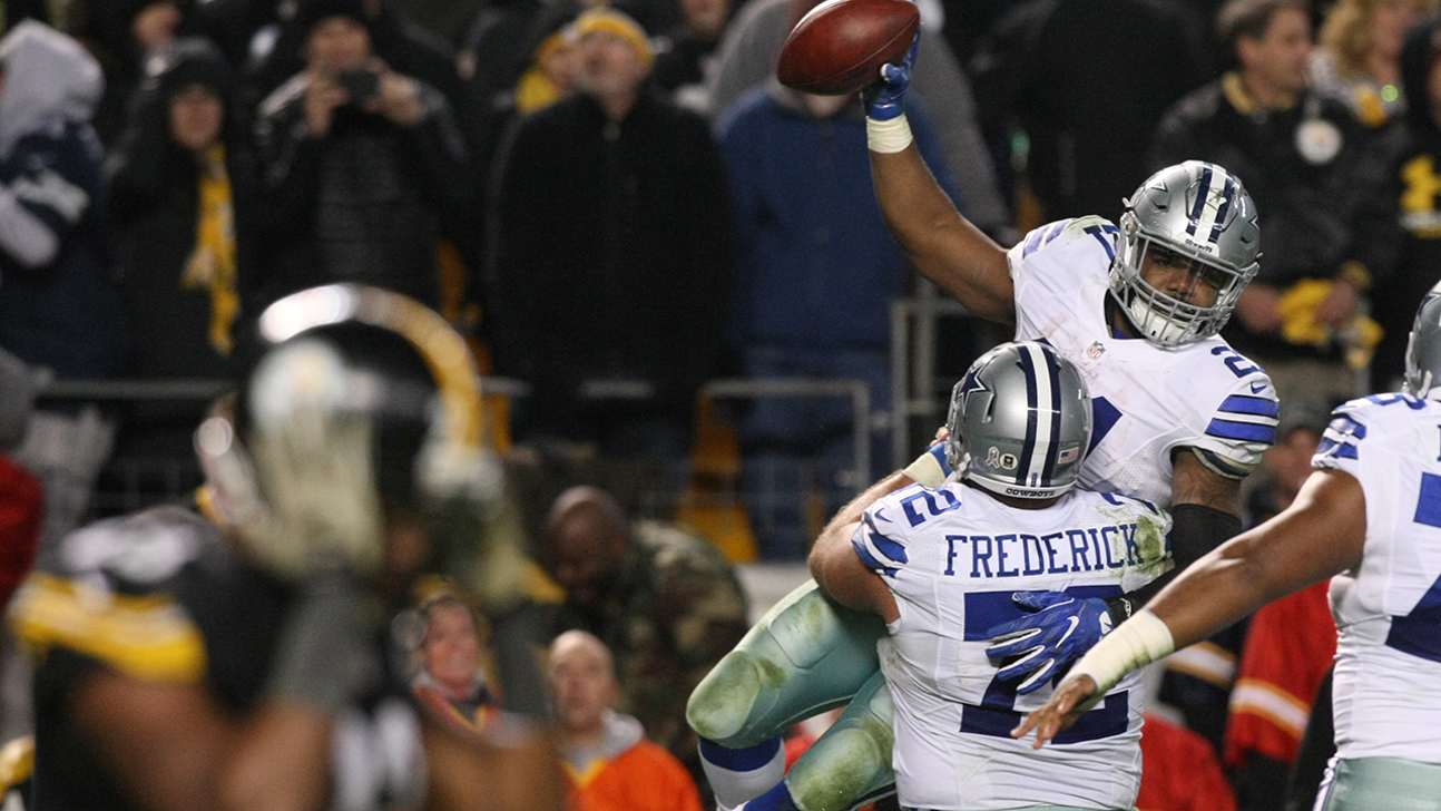 WATCH: Steelers fan loses it, destroys TV after late Cowboys TD