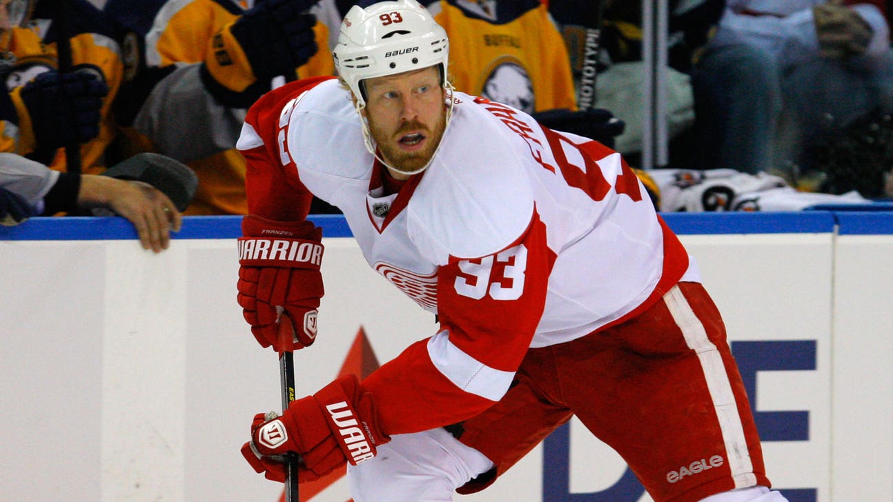 Johan Franzen expected to return Sunday