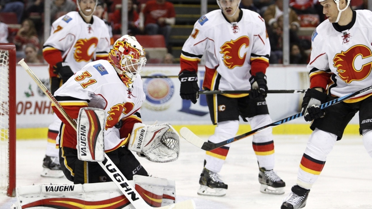 Calgary Flames Goaltender Chad Johnson Taking Over Starting Gig