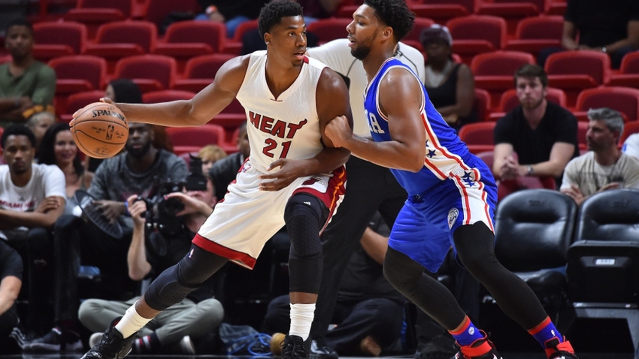 Hassan Whiteside says the Miami Heat is a top-tier team