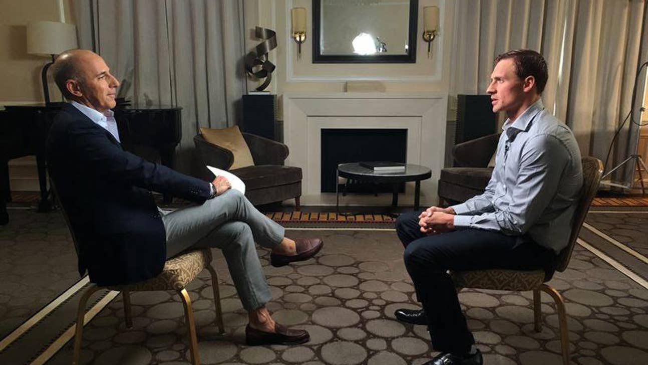 Clueless: Ryan Lochte remained defiant in baffling interview with Matt Lauer