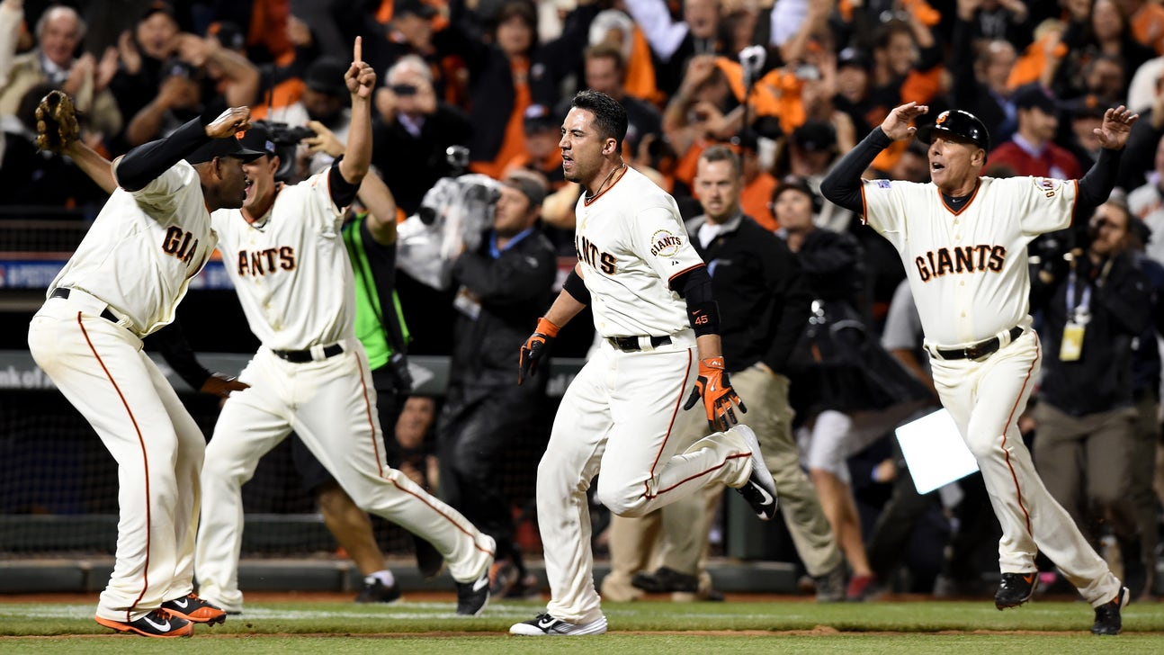 Ishikawa's 3-run HR sends Giants to World Series