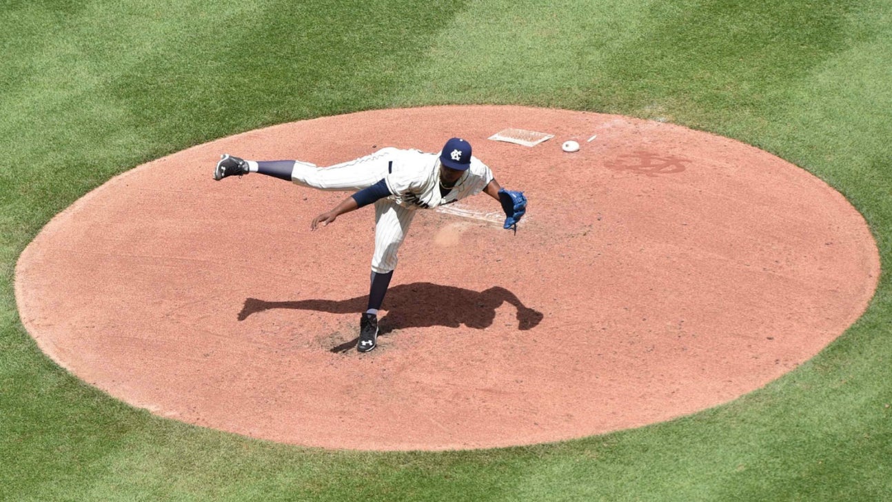 Edinson Volquez dominates as Royals roll past Yankees, 6-0