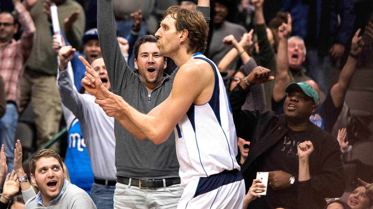 Dirk Nowitzki becomes oldest NBA player to score 40 in the last 13 years