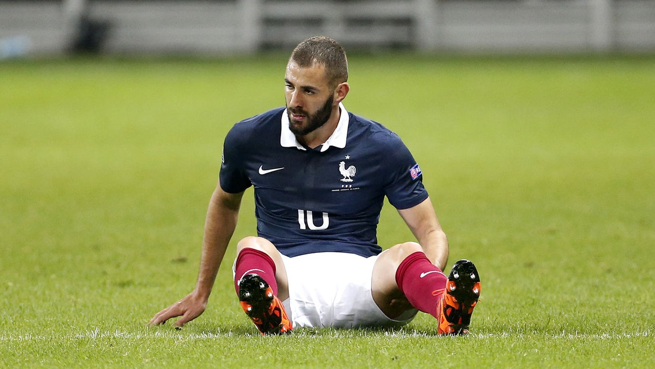 Benzema out for three weeks after injury in friendly match against Armenia