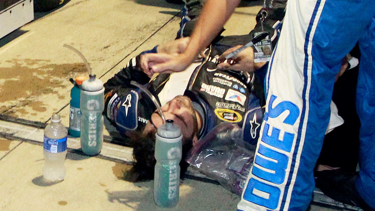 Johnson feeling 'much better' after dehydration; finds helmet issue