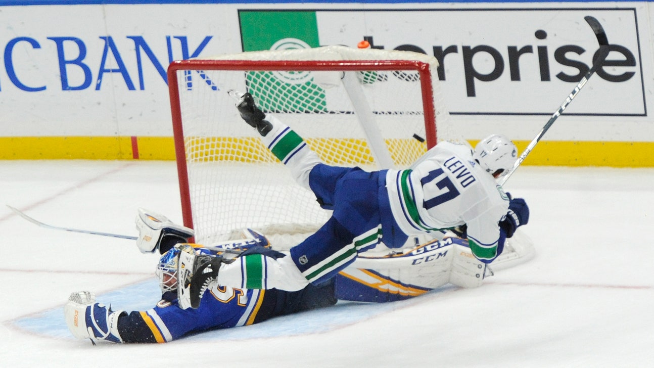 Blues surrender 3-1 lead, fall 4-3 to Canucks in shootout