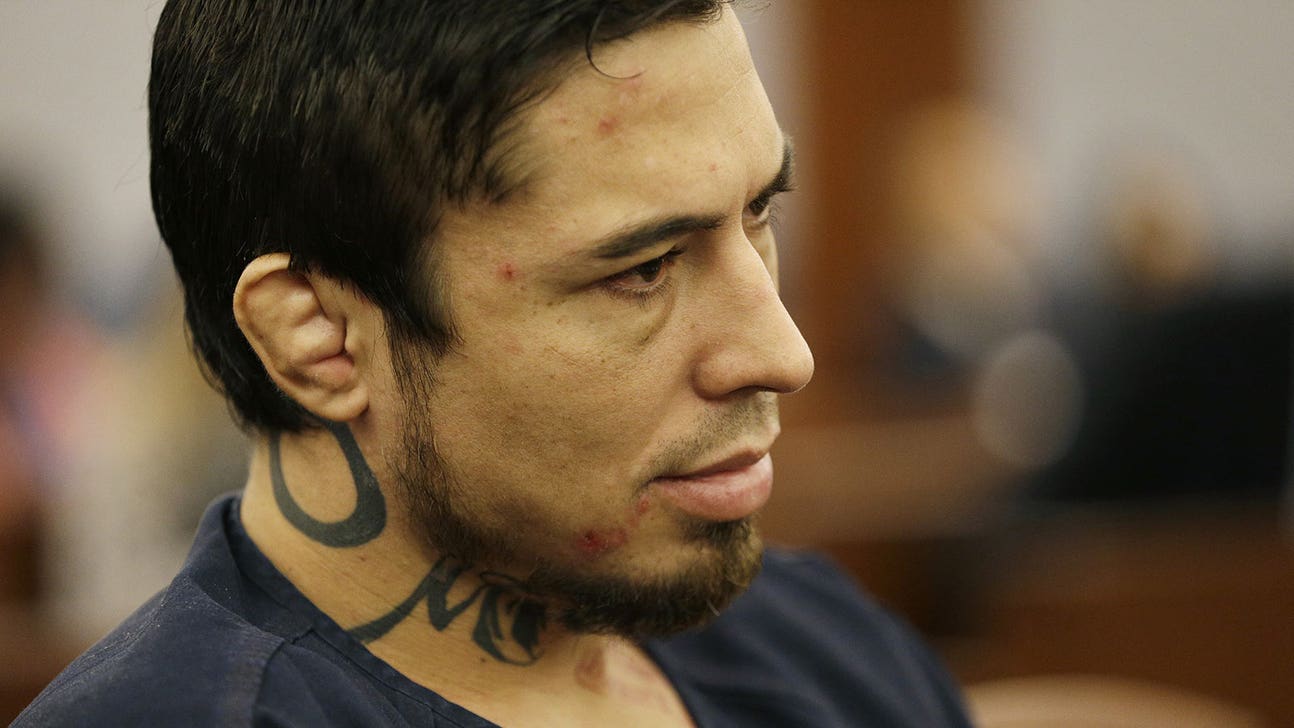 Fighter War Machine pleads not guilty to 34 felony charges