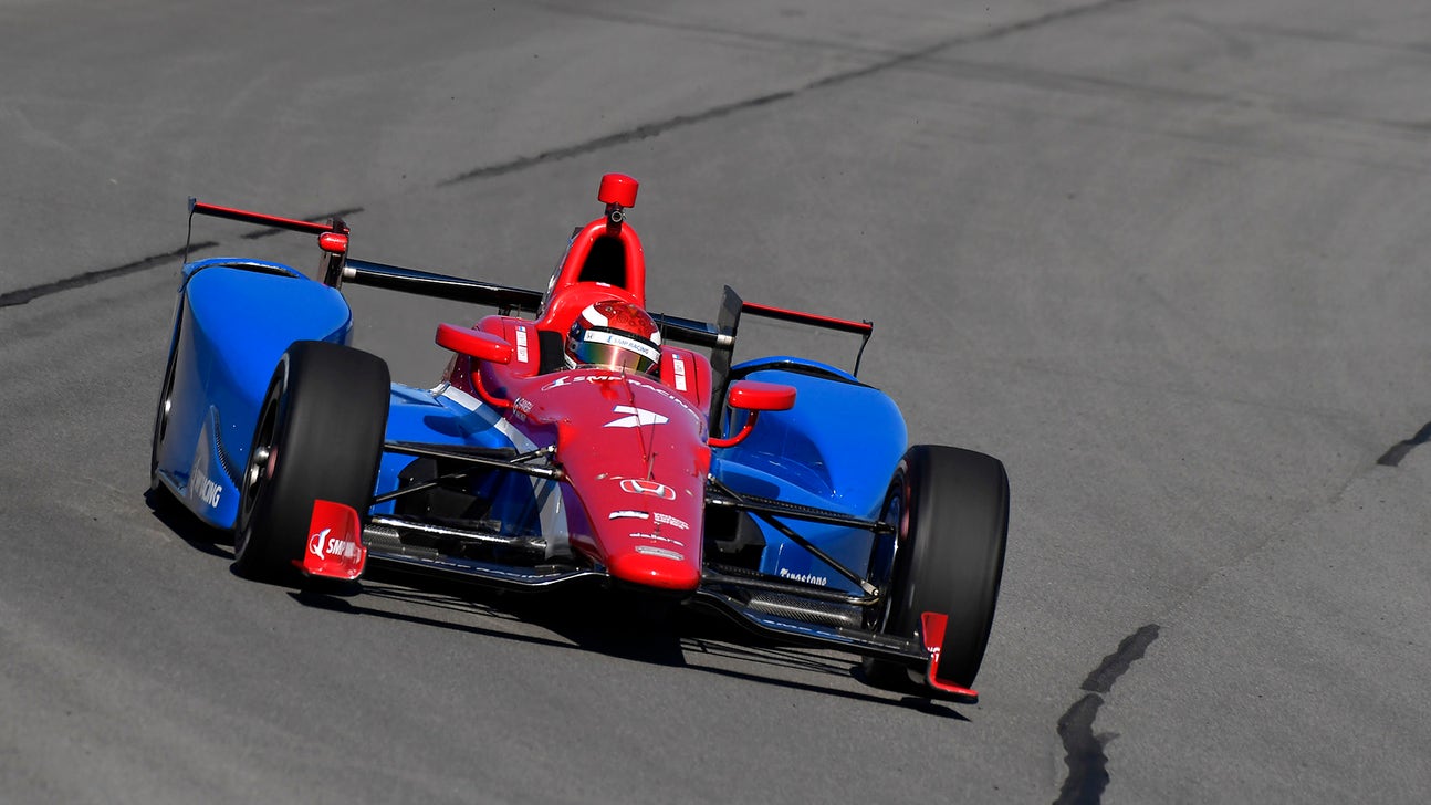 Mikhail Aleshin takes first career IndyCar pole at Pocono Raceway